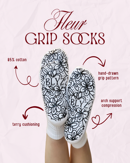 BLYZ Fleur Grip Socks